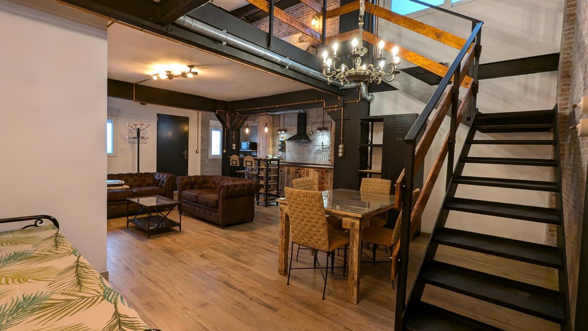 カディスLoft Duplex La Industrial Playaアパートメント エクステリア 写真